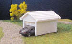 4012R - Einzelgarage mit Satteldach, Spur Z, M 1:220 / single garage with double pitch roof